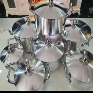 7pcs Maximus aluminium pot