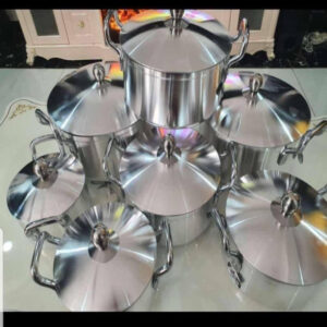 7pcs maximus aluminium pot
