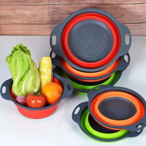 Draining Collapsible Basket